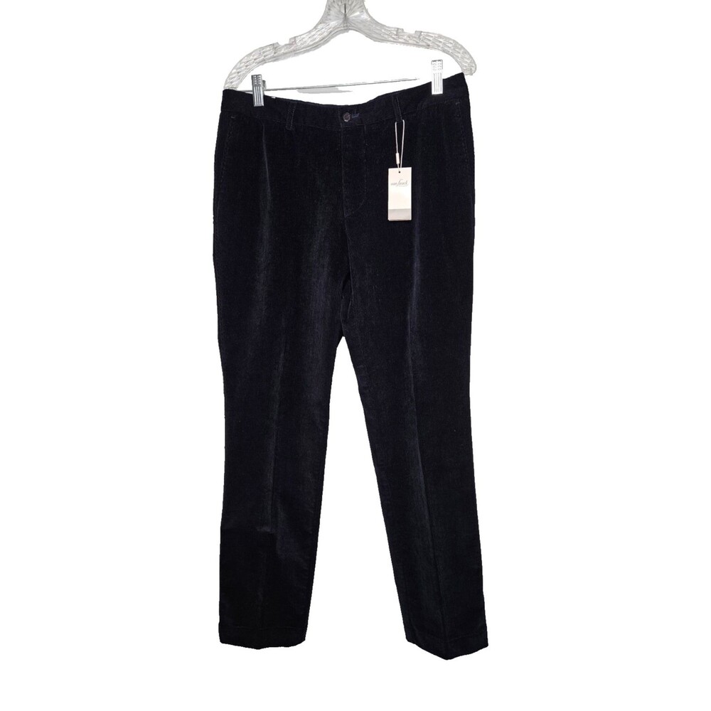 Van Laack Hadrian Corduroy Trouser Pants Mens 48 Navy Blue German Preppy Classic